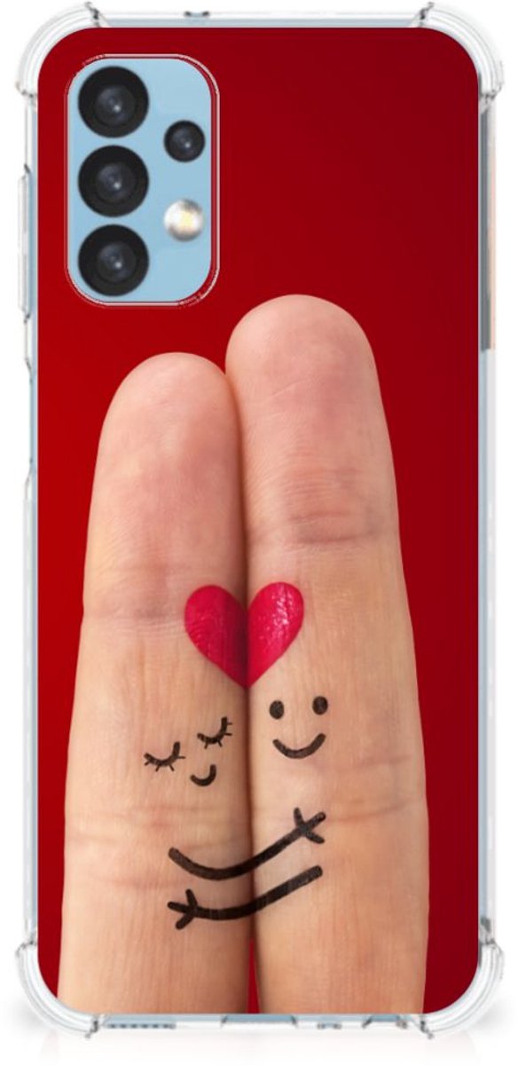 Samsung Galaxy A13 (4G) Anti Shock Bumper Case Liefde - Origineel Romantisch Cadeau
