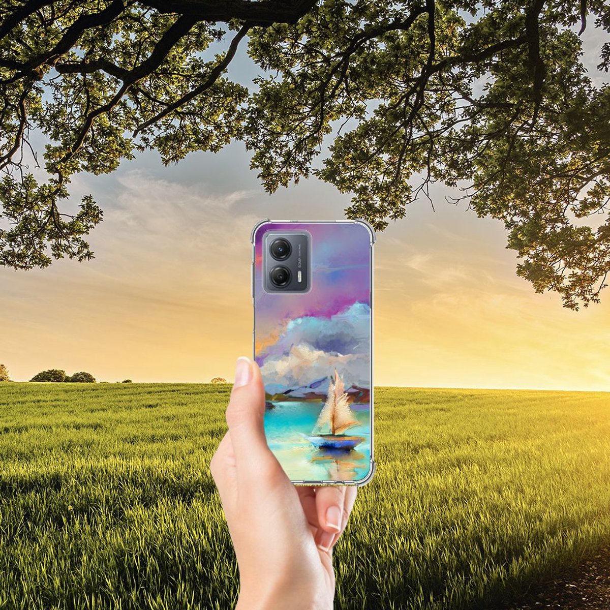 Back Cover Motorola Moto G53 Boat