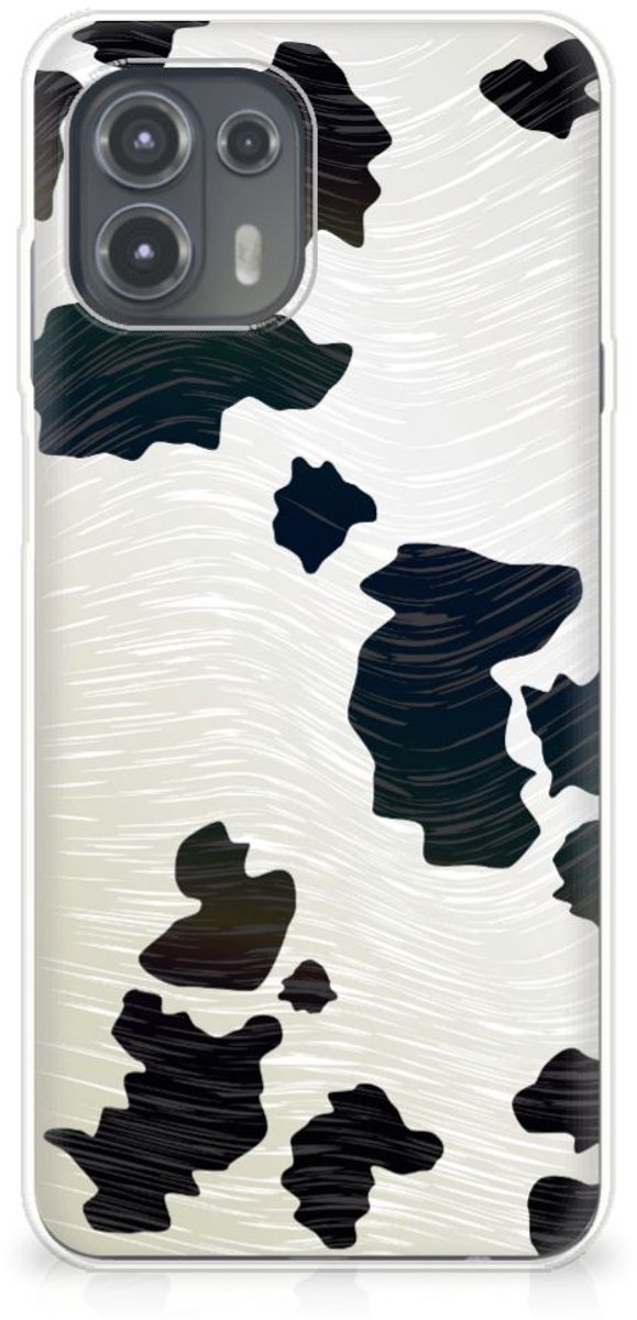 Motorola Edge 20 Lite TPU Hoesje Koeienvlekken