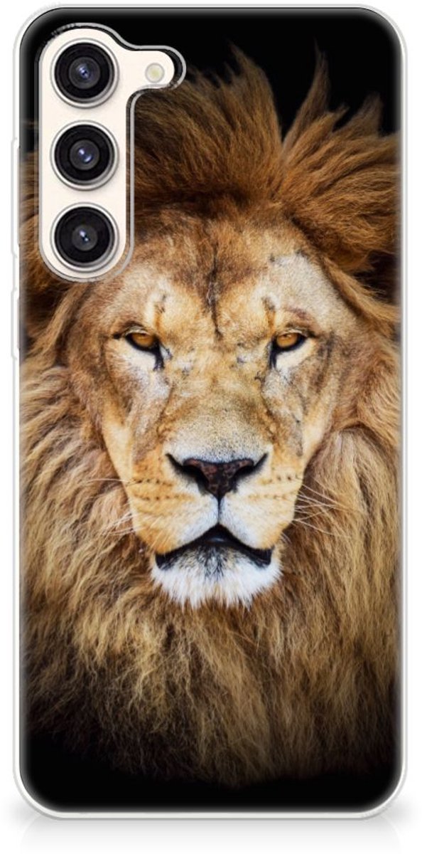 Samsung Galaxy S23 Plus TPU Hoesje Leeuw