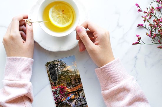Coque Samsung Galaxy S23 Plus Bookcase Amsterdam Canals