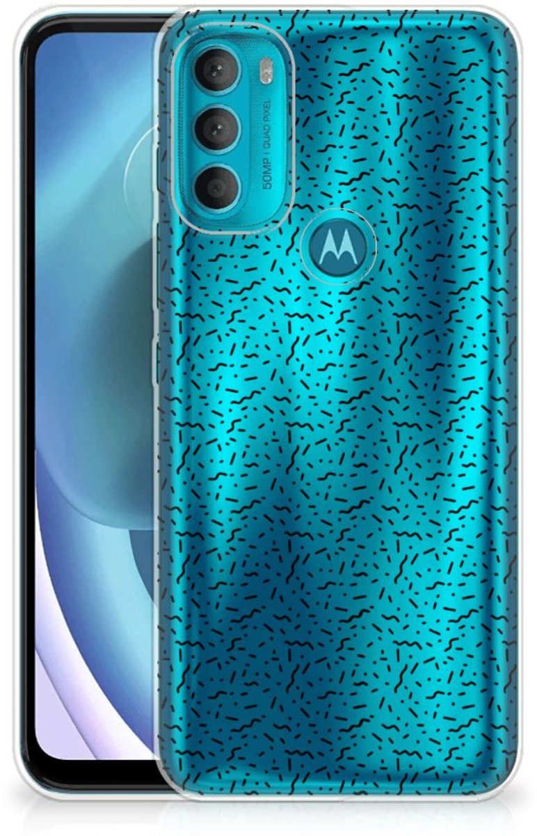 Motorola Moto G71 5G TPU bumper Stripes Dots