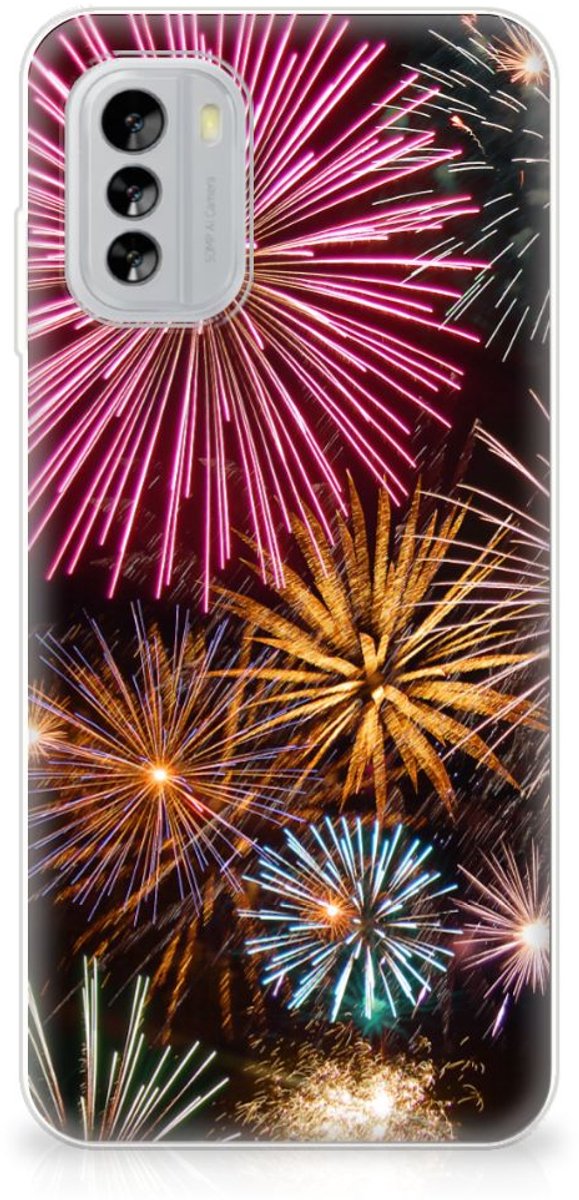 Nokia G60 Silicone Back Cover Vuurwerk