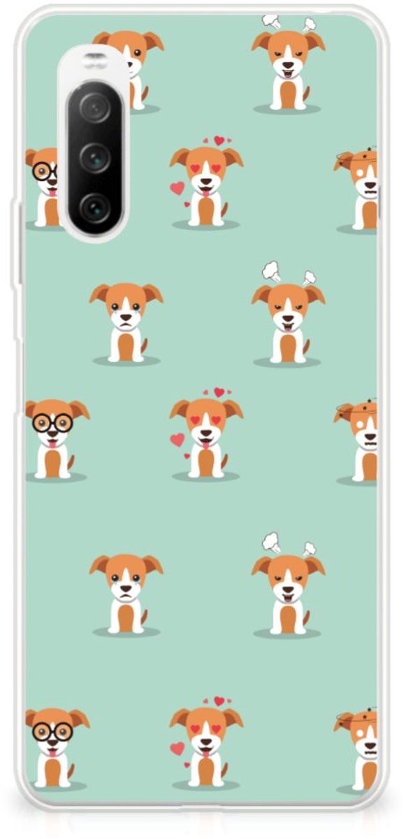 Sony Xperia 10 III TPU Hoesje Pups