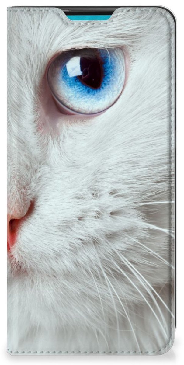 Samsung Galaxy A73 Hoesje maken Witte Kat