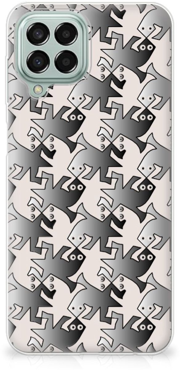 Samsung Galaxy M33 TPU Hoesje Salamander Grey