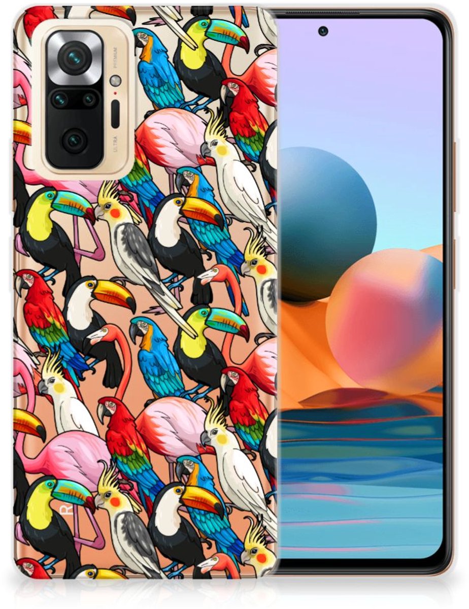 Xiaomi Redmi Note 10 Pro TPU Hoesje Birds