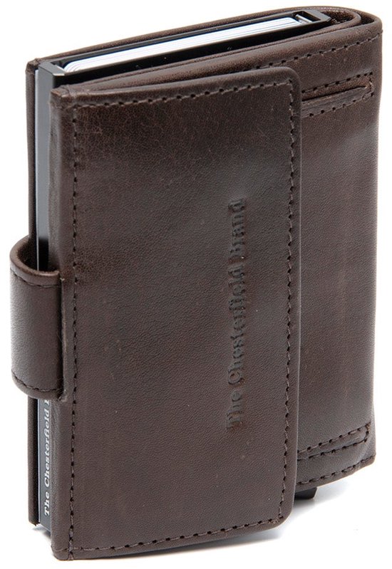The Chesterfield Brand Cuir Porte-monnaie Lesina Wallet Brown Marron foncé