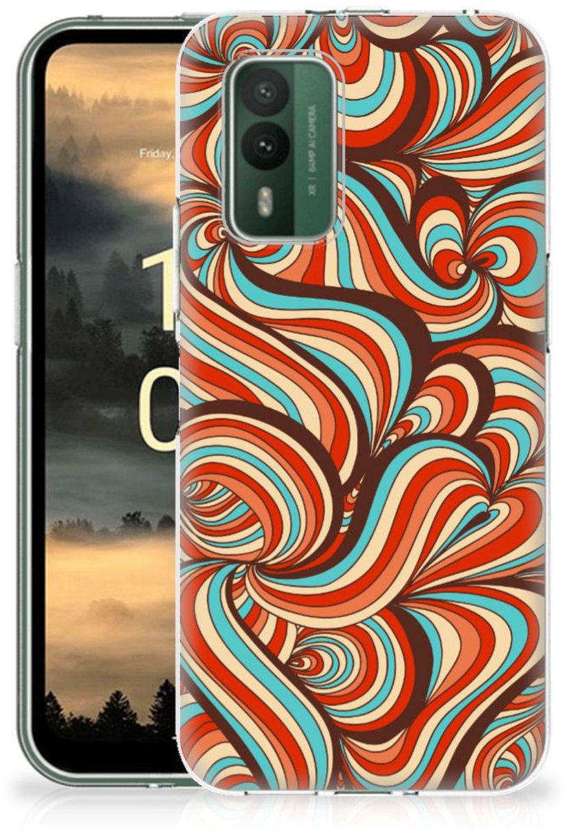 TPU Hoesje voor Nokia XR21 Hoesje maken Retro
