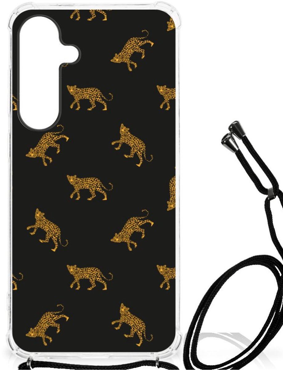 Case Anti-shock voor Samsung Galaxy S24 Plus Leopards
