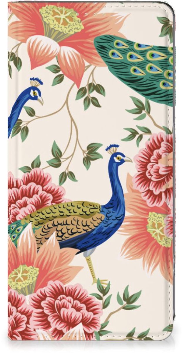 Hoesje maken voor OPPO Reno8 T 4G Pink Peacock