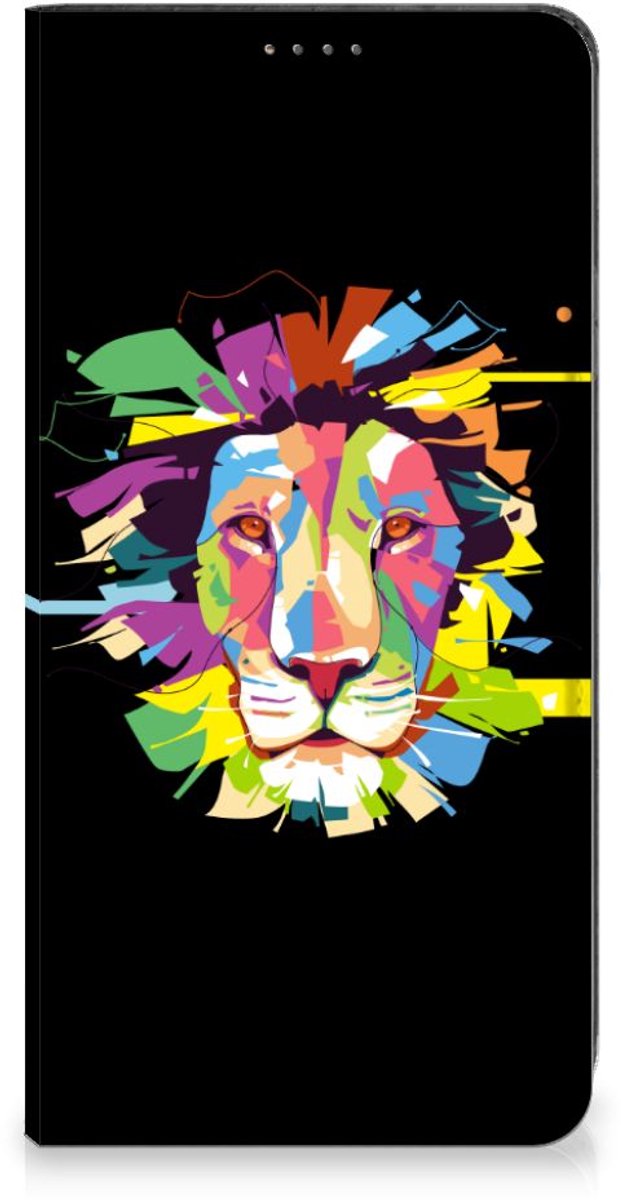 Standcase Hoesje voor Nokia G22 Magnet Case Lion Color