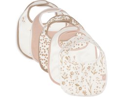 Jollein Baby Slab Jersey Waterproof - Bloomy - 5pack