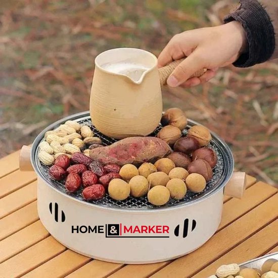 Home & Marker - Tafel BBQ - Mini BBQ - Draagbare BBQ - Camping BBQ - Mini Grill - Tafelbbq - Mini Barbecue - GRILLSTER van Home & Marker — afbeelding 2