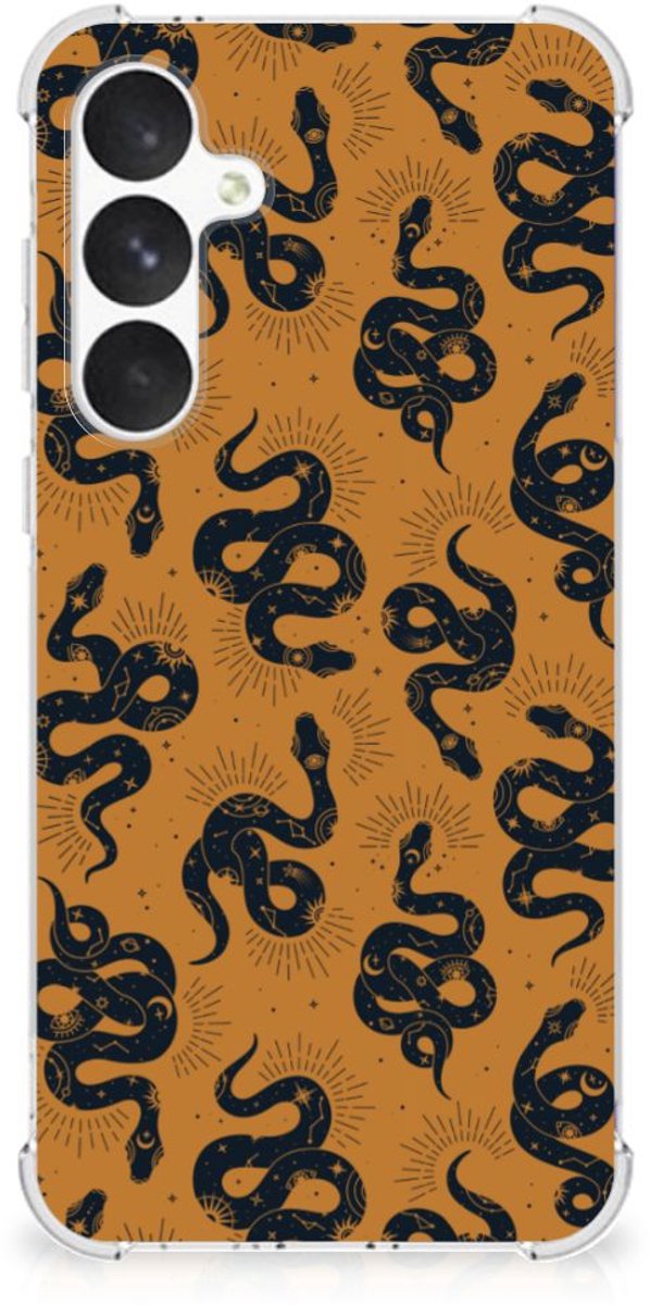 Case Anti-shock voor Samsung Galaxy A55 Snakes