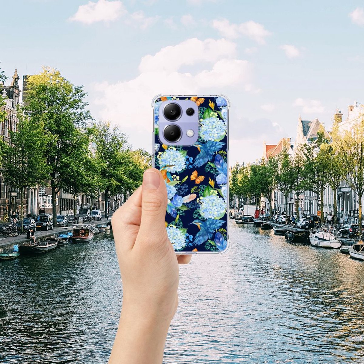 Case Anti-shock voor Xiaomi Redmi Note 13 4G IJsvogel
