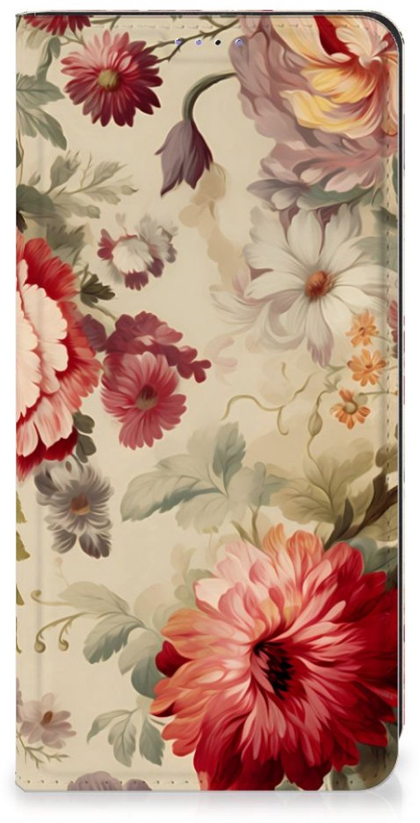 Smart Cover voor Samsung Galaxy A05 Bloemen