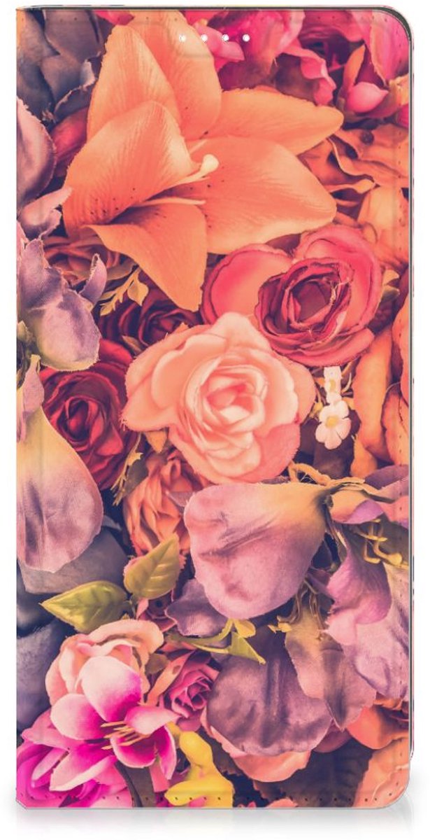 Motorola Moto G73 Smart Cover Bosje Bloemen