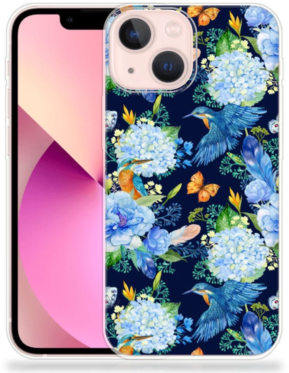 TPU Hoesje voor iPhone 13 mini IJsvogel