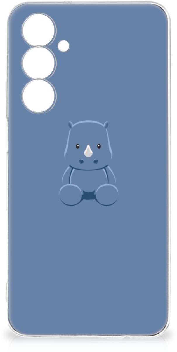 Samsung Galaxy A54 5G Telefoonhoesje met Naam Baby Rhino
