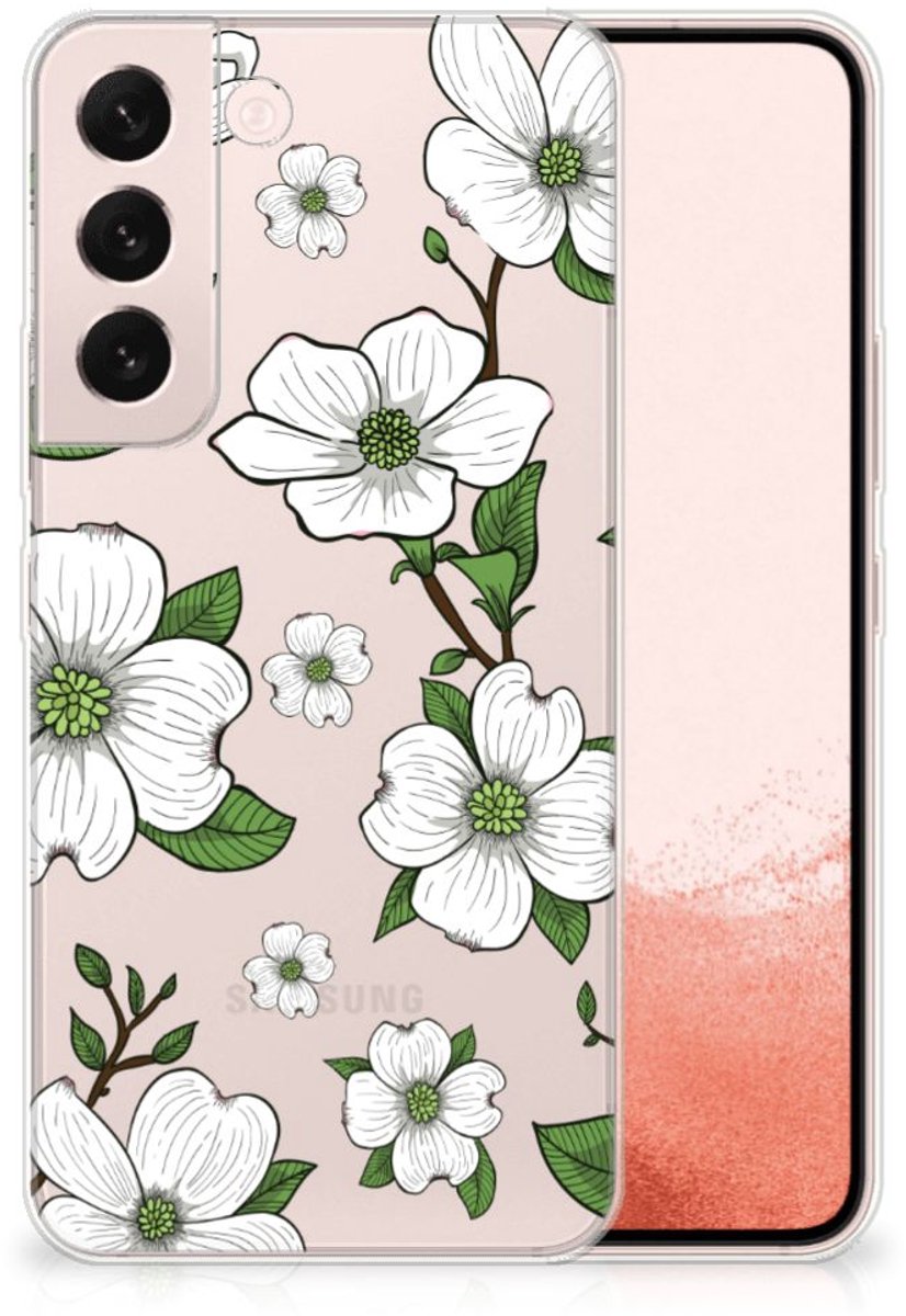 Samsung Galaxy S22 TPU Case Dogwood Flowers