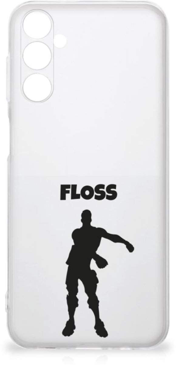 Samsung Galaxy M14 Telefoonhoesje met Naam Floss