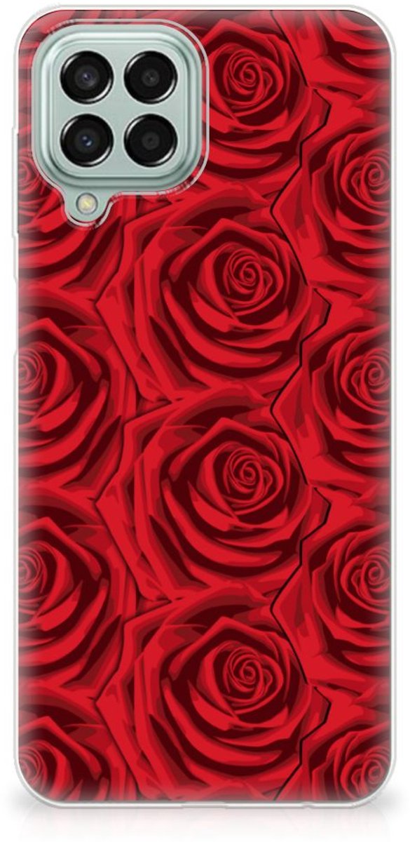 TPU Hoesje voor Samsung Galaxy M33 TPU Case Red Roses