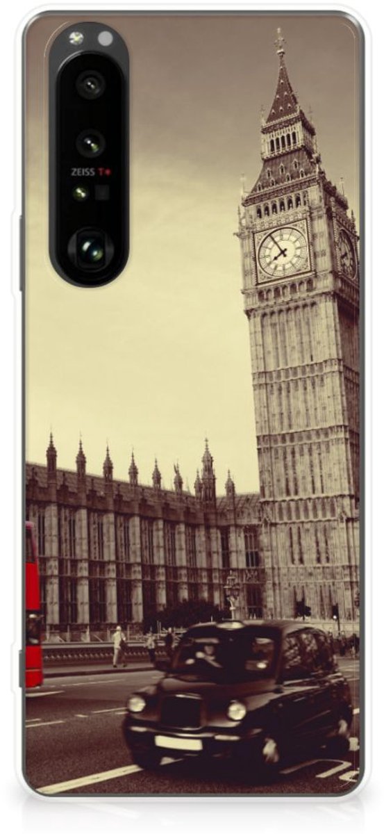 Sony Xperia 1 III Siliconen Back Cover Londen
