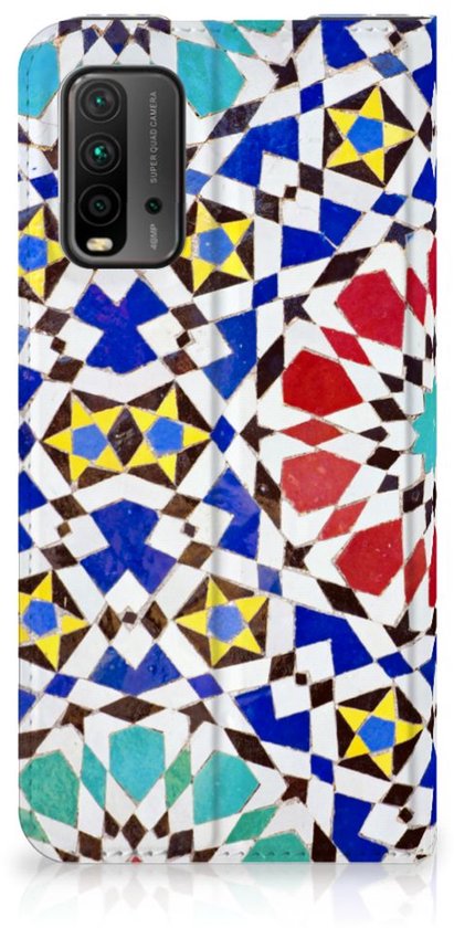 Coque Xiaomi Poco M3 | Mosaïque de sac de téléphone Redmi 9T