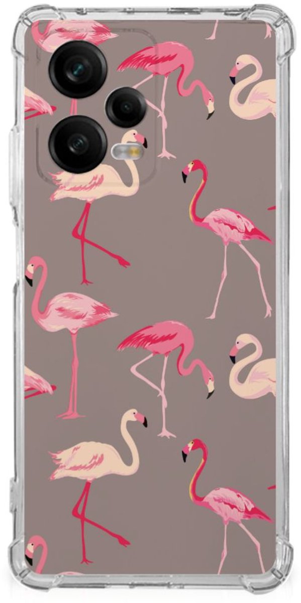 Xiaomi Redmi Note 12 Pro Case Anti-shock Flamingo