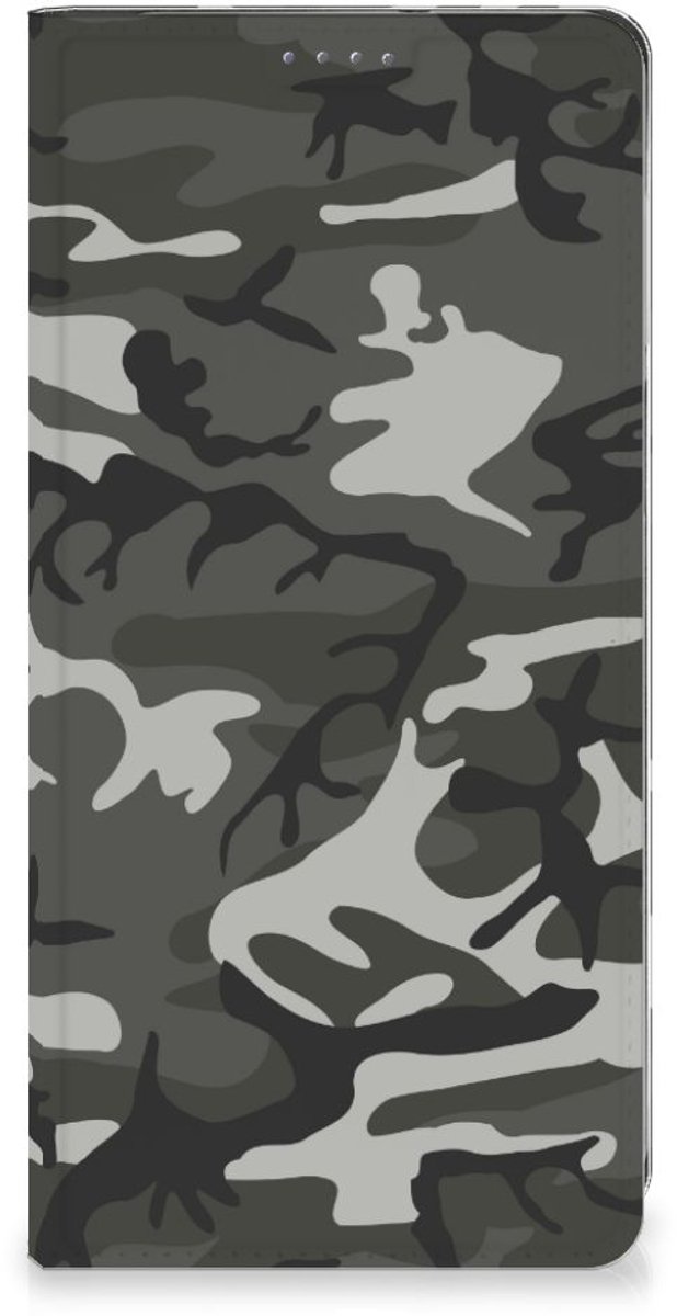 Motorola Moto G54 Hoesje met Magneet Army Light