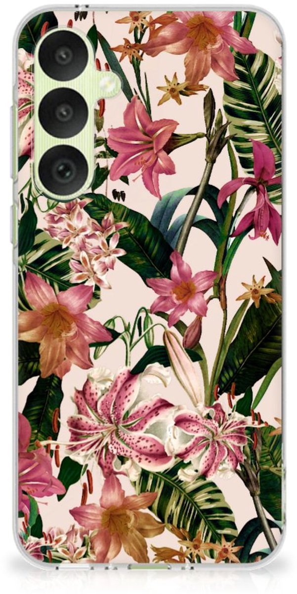 Samsung Galaxy A35 TPU Case Flowers