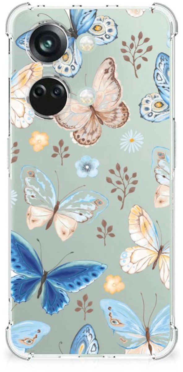 Case Anti-shock voor OnePlus Nord 3 Vlinder