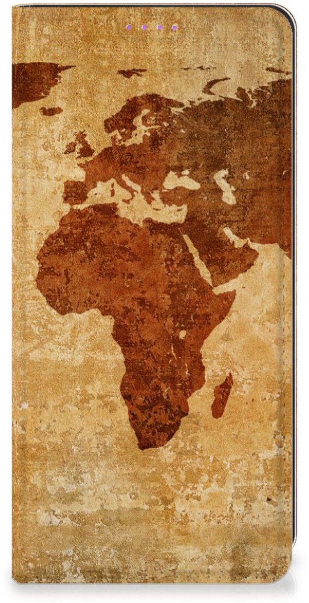 Xiaomi Redmi Note 13 Pro Plus Book Cover Wereldkaart