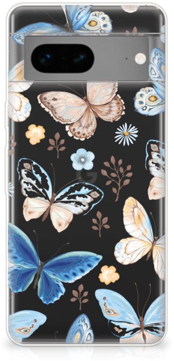 TPU Hoesje voor Google Pixel 7 Vlinder