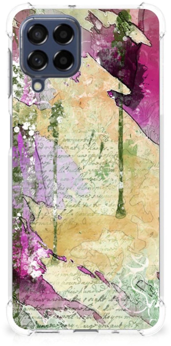 Back Cover Samsung Galaxy M53 Letter Painting