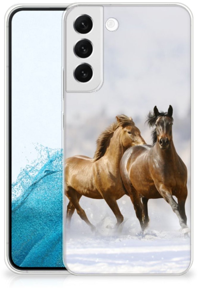 Samsung Galaxy S22 Plus TPU Hoesje Paarden