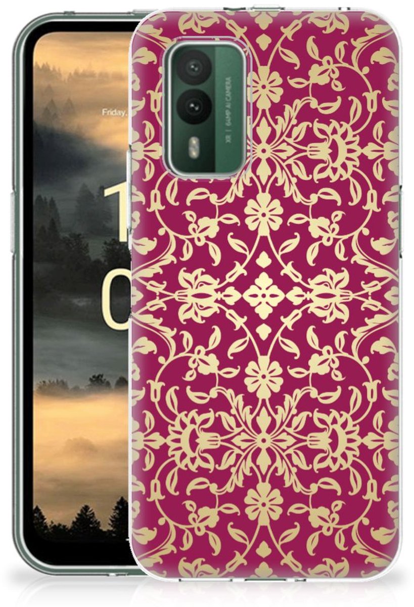 Siliconen Hoesje Nokia XR21 Barok Pink