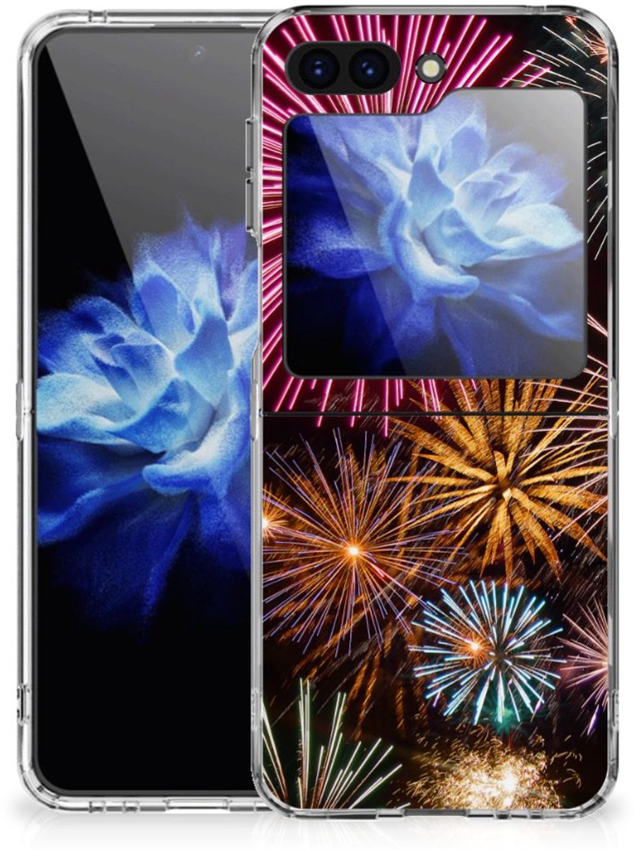 Samsung Galaxy Z Flip 5 Silicone Back Cover Vuurwerk