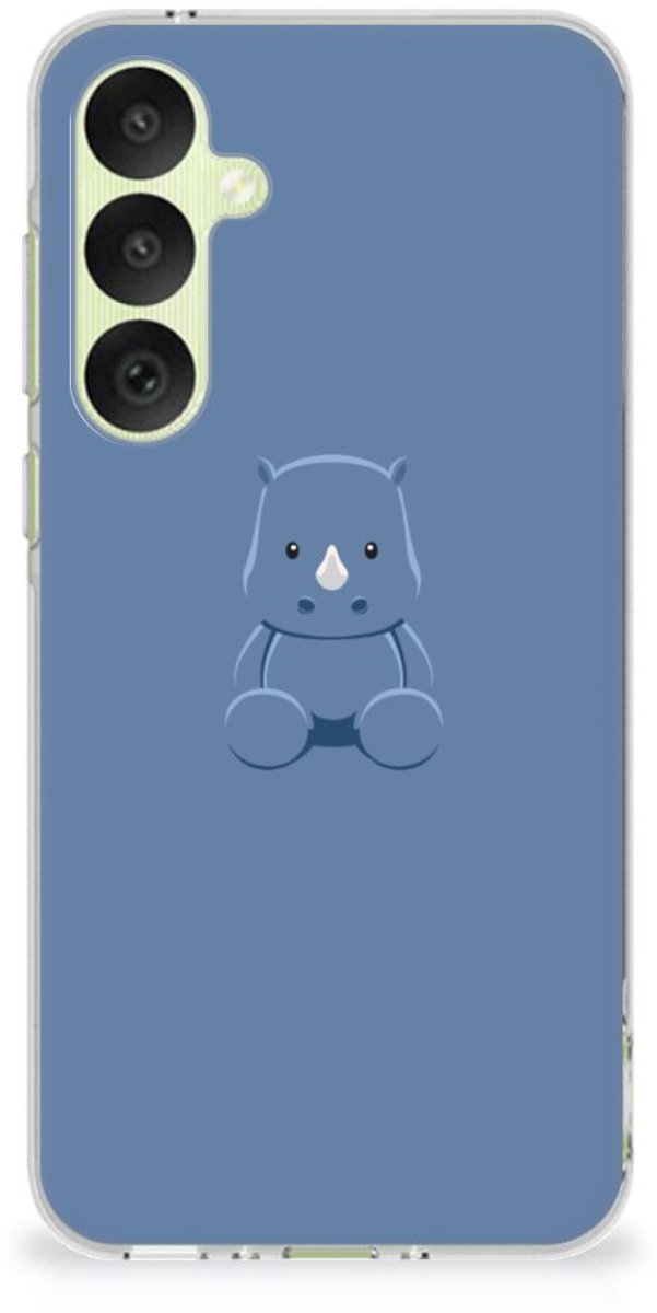 Samsung Galaxy A35 Telefoonhoesje met Naam Baby Rhino