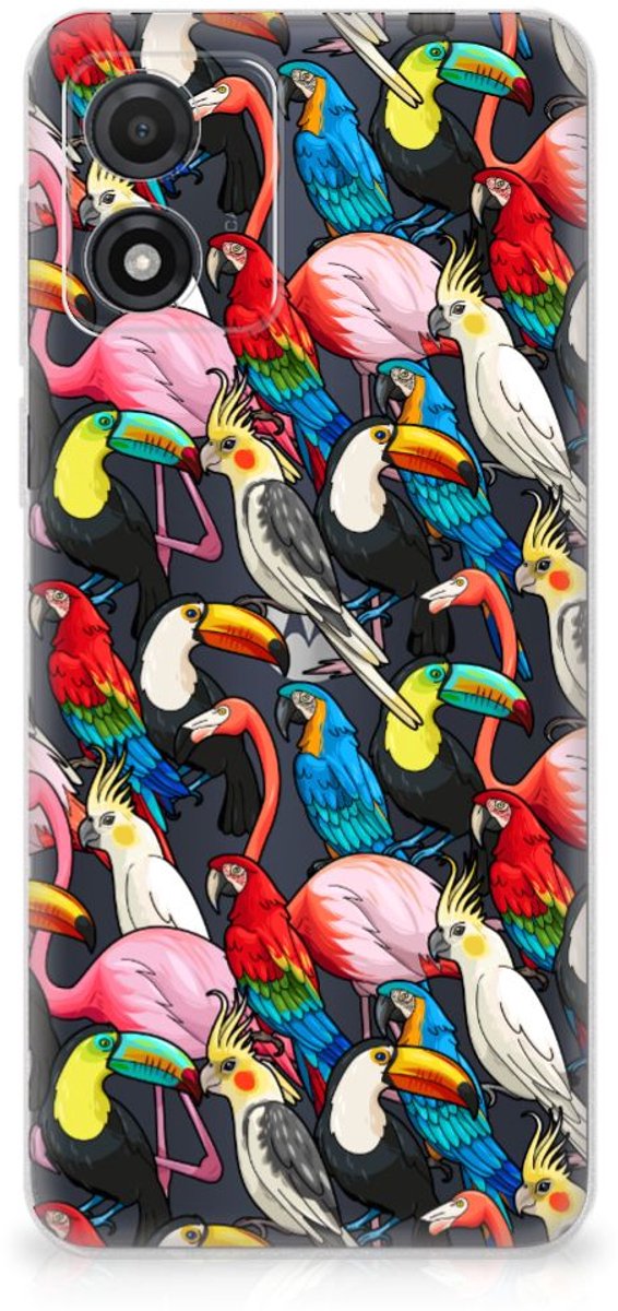 Motorola Moto E13 TPU Hoesje Birds