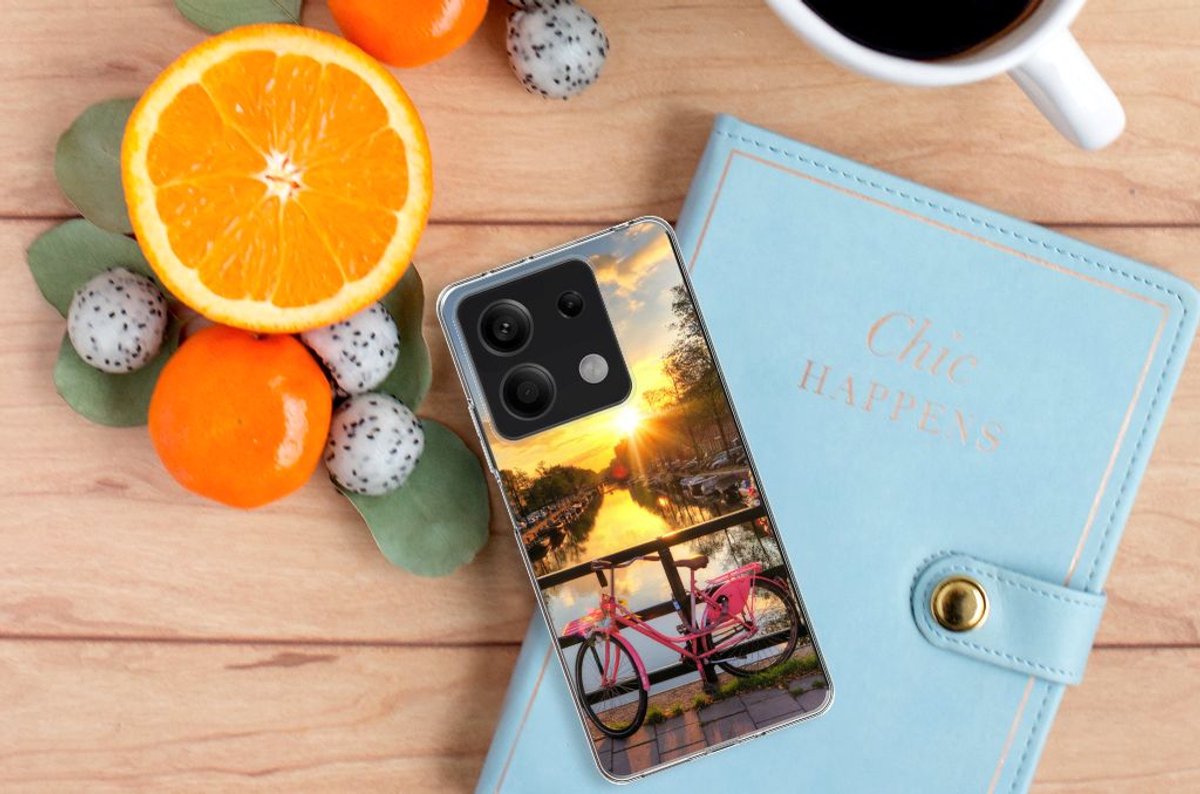 Xiaomi Redmi Note 13 5G Siliconen Back Cover Amsterdamse Grachten