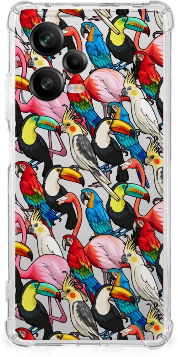 Xiaomi Redmi Note 12 Pro Plus Case Anti-shock Birds