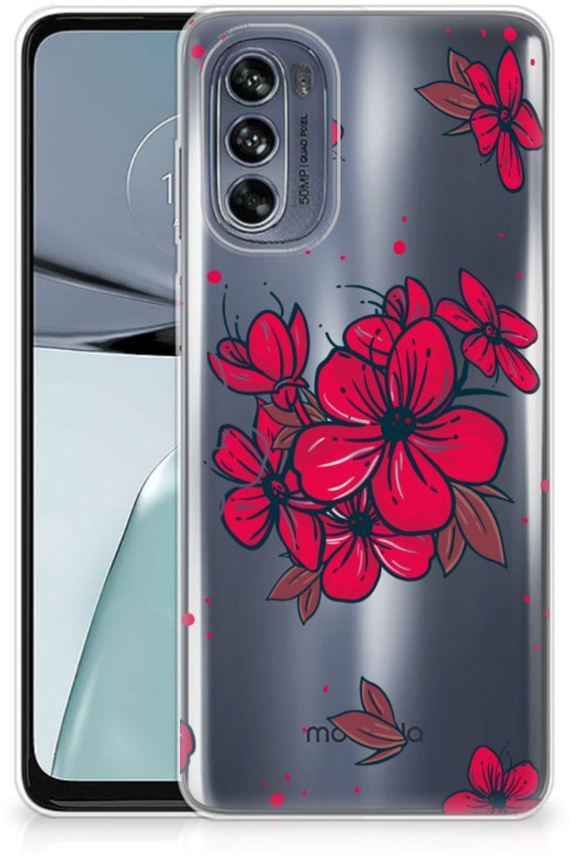 Motorola Moto G62 5G TPU Case Blossom Red