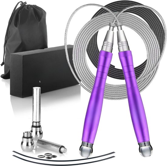 YAOZUP Zwaar Gewichtsspringtouw 1,2kg voor Volwassenen - Battle Jump Rope voor Mannen en Vrouwen - Fitness Training, Training van het Hele Lichaam, Afvallen
