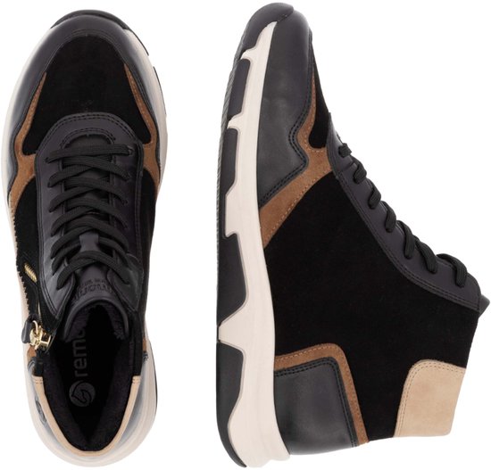 Remonte DAMES Veterschoenen D1370, Vrouwen Sportieve Remonte DAMES Veterschoenen D1370, Vrouwen Sportieve