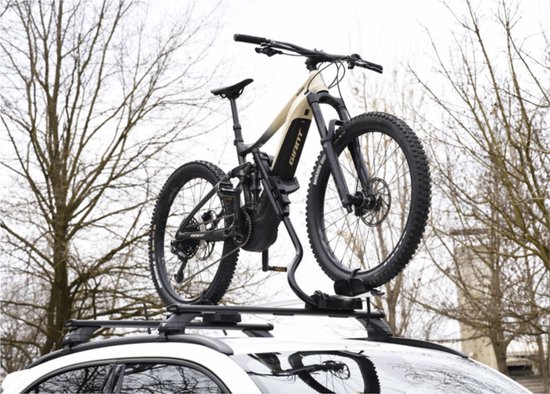 Farad Pesio - Fietsendrager - voor op dak - geschikt voor 1 fiets - óók e-bikes - Hoog Laadvermogen 25kg - Aluminium - Bevestiging met T-sleuf van Farad — afbeelding 4