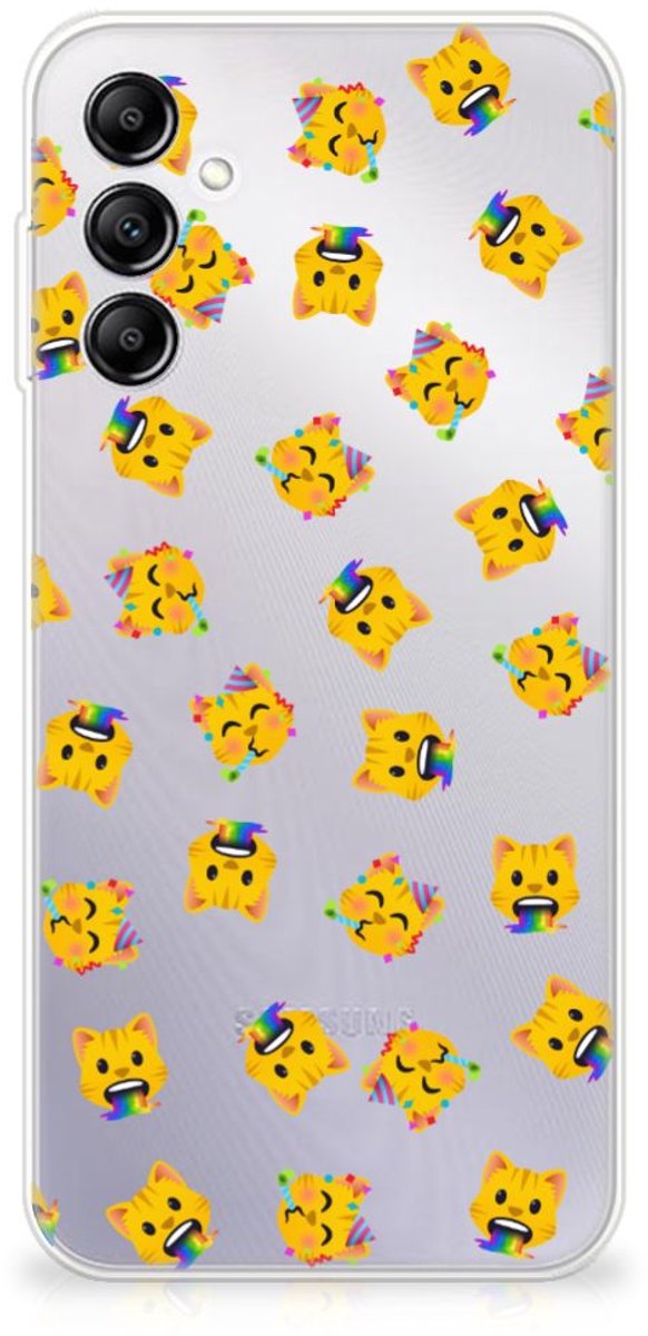 TPU bumper voor Samsung Galaxy A14 5G Katten Emojis