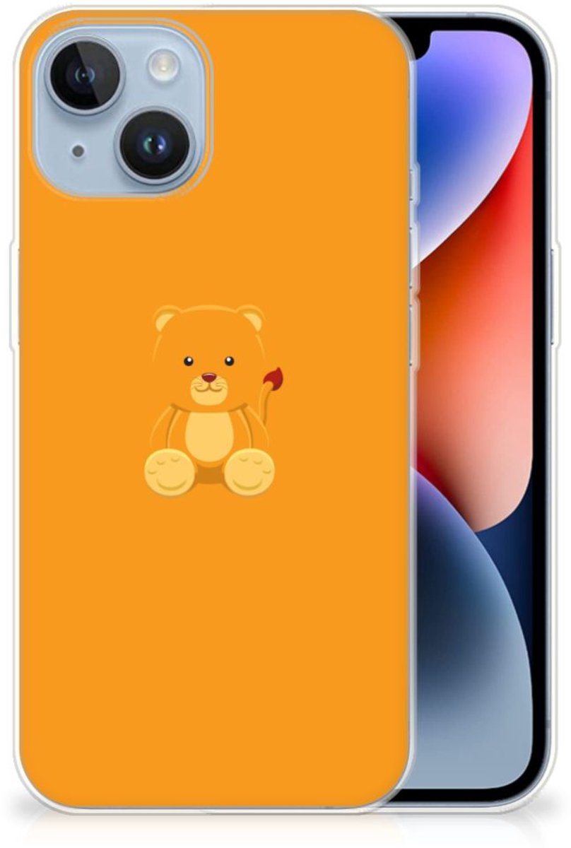 Apple iPhone 14 Telefoonhoesje met Naam Baby Beer