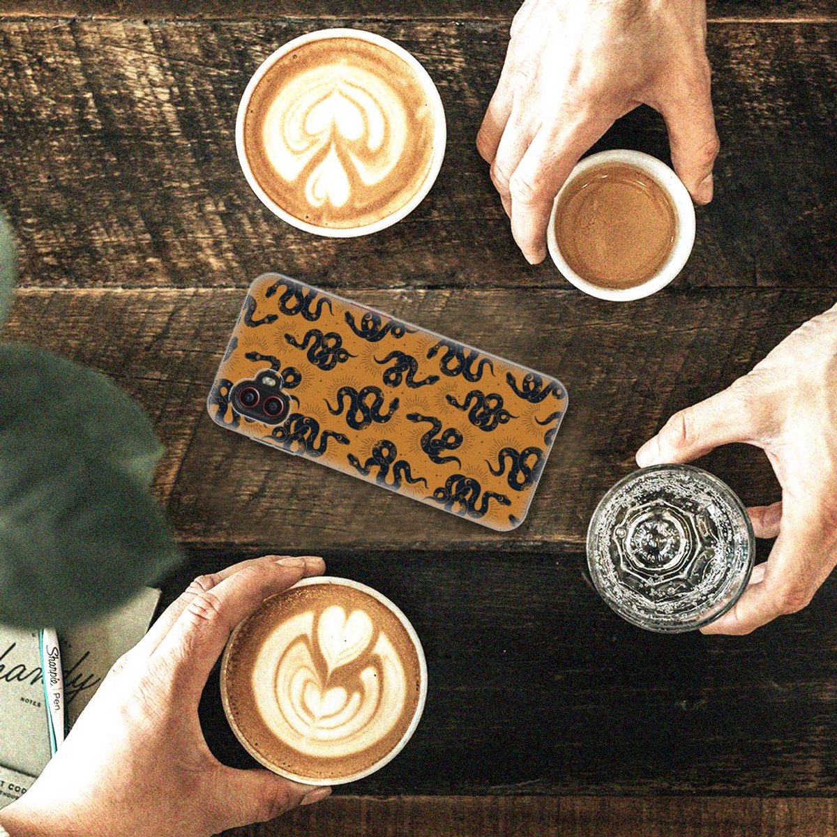 TPU Hoesje voor Samsung Galaxy Xcover 6 Pro Snakes